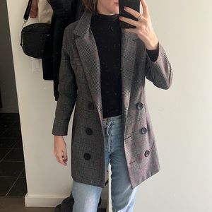 Plaid Blazer